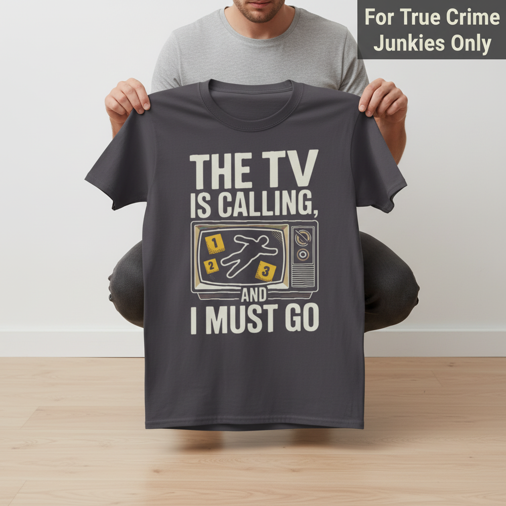 The TV Is Calling T-Shirt_dangle
