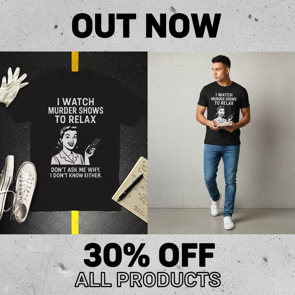 Murder Shows & Chill T-Shirt_pet_companion