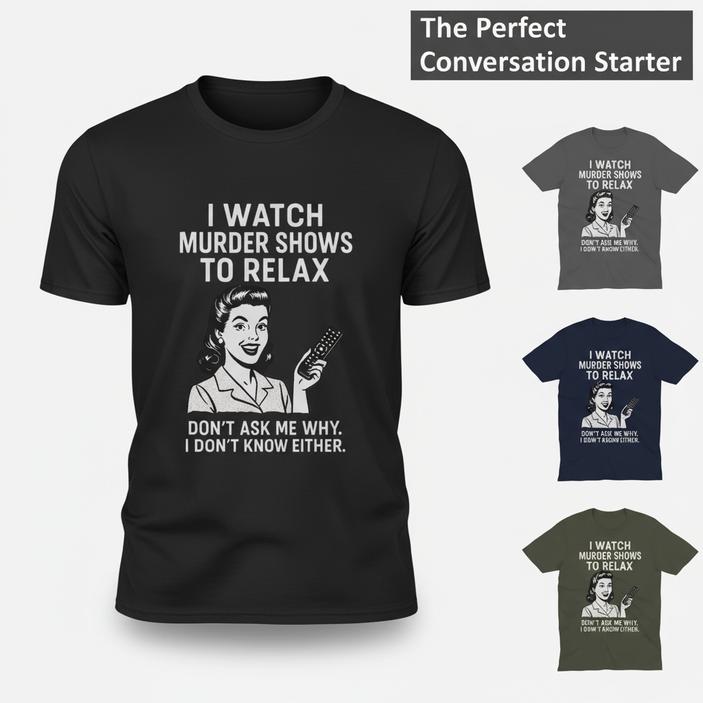 Murder Shows & Chill T-Shirt_color_hero