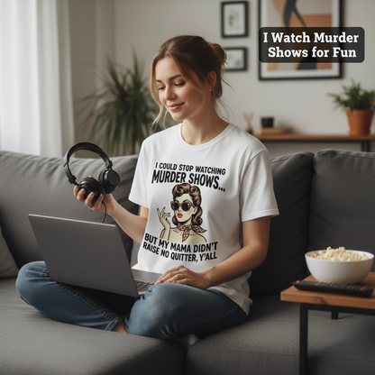 Murder Show Addict T-Shirt__use
