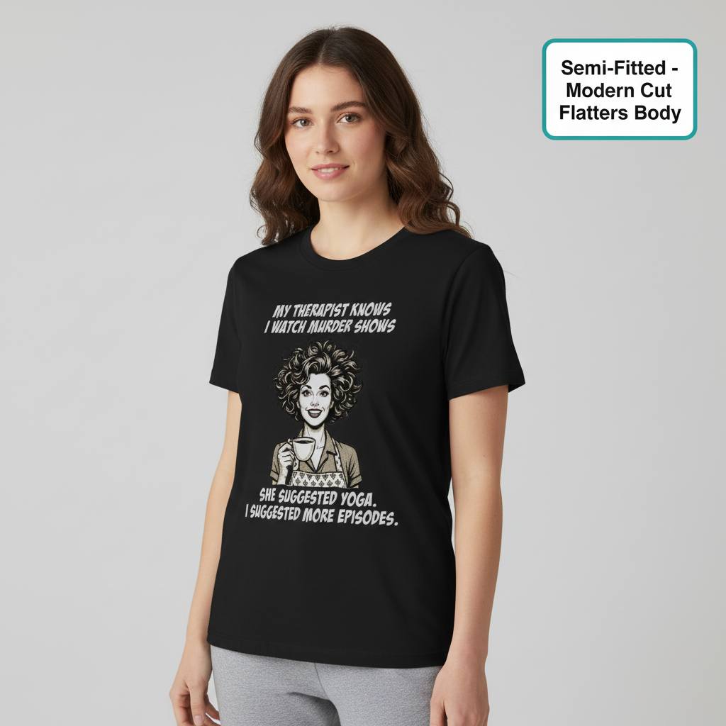 Murder Shows & Coffee T-Shirt__benefit