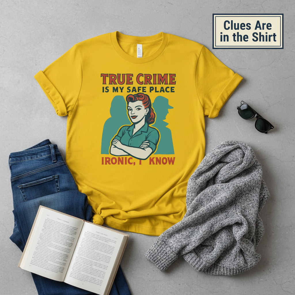 True Crime Safe Place T-Shirt__pair
