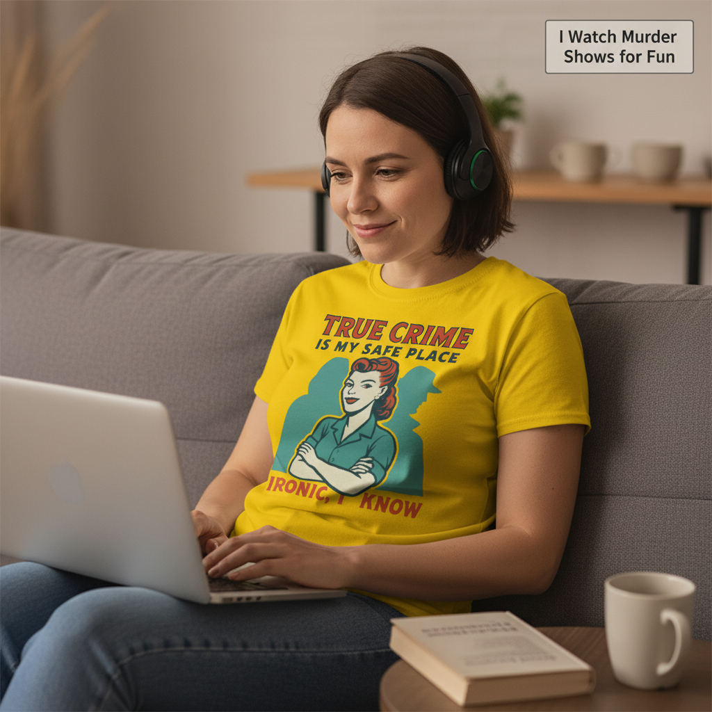 True Crime Safe Place T-Shirt__use