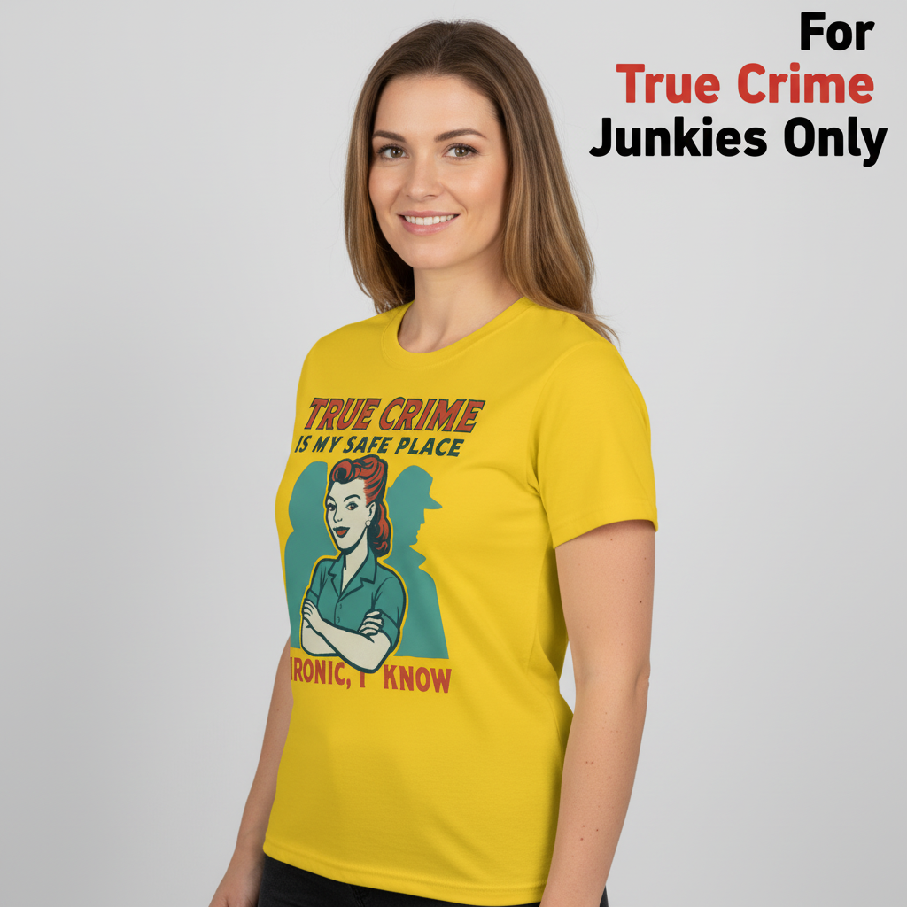 True Crime Safe Place T-Shirt__hero
