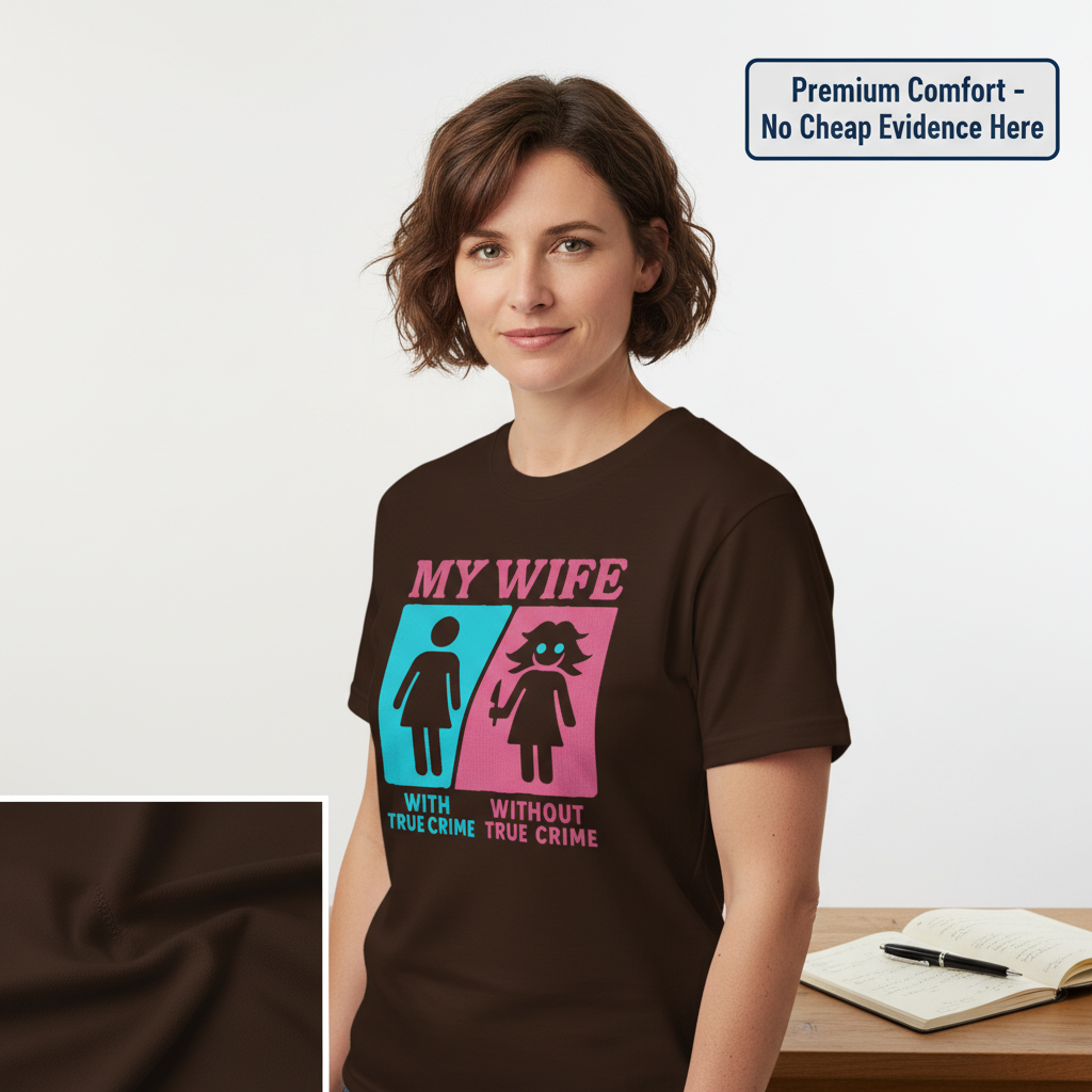 My Wife Without True Crime T-Shirt__benefit