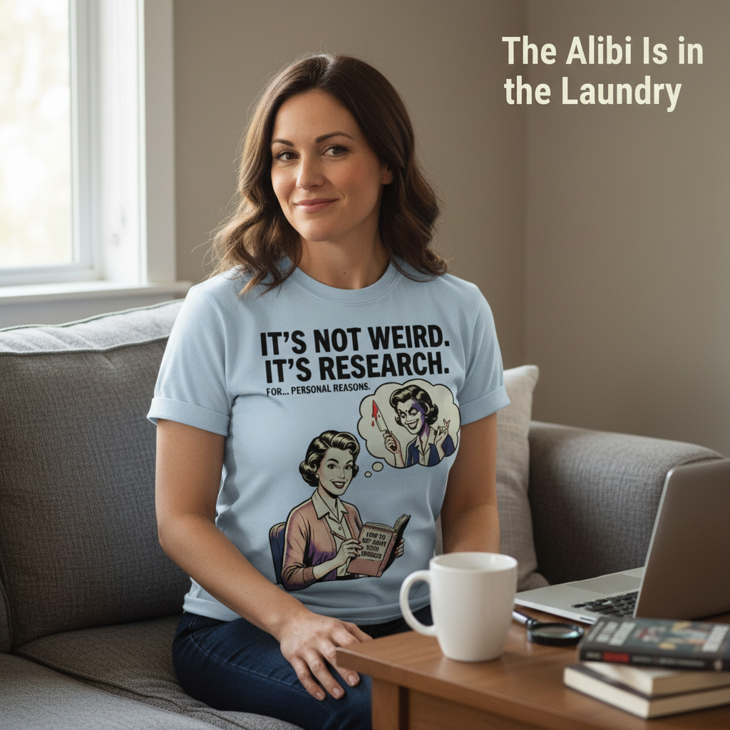 It's Not Weird, It's Research T-Shirt__use