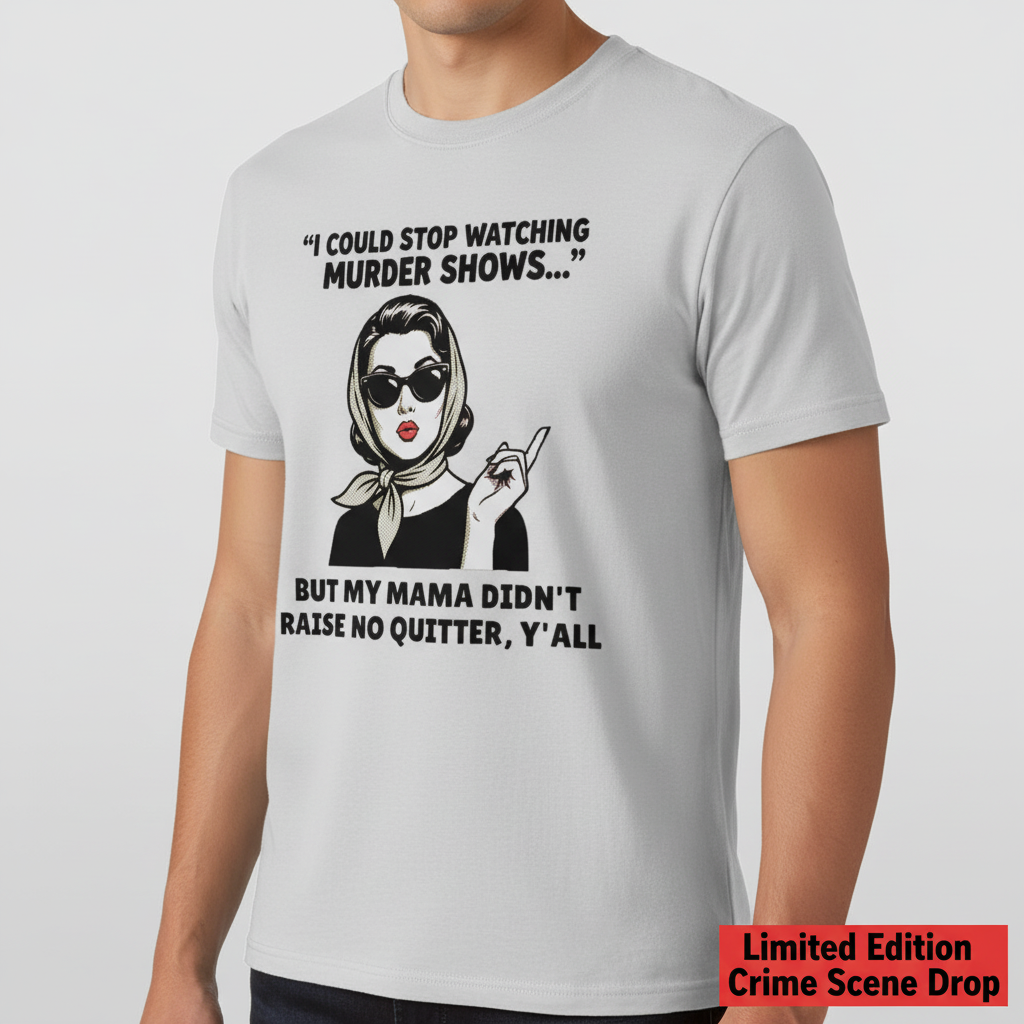 Murder Shows & Mama Raised Right T-Shirt__space