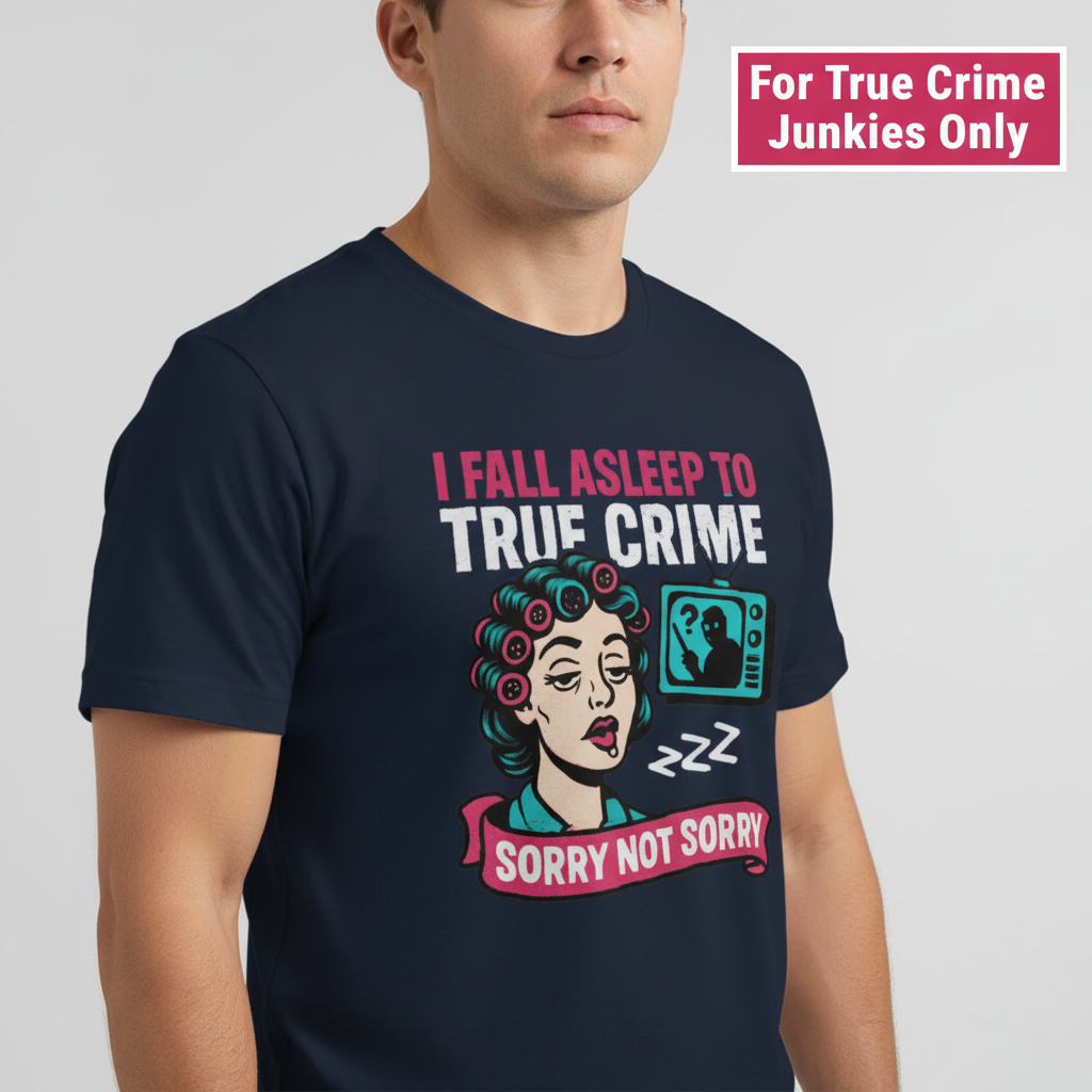 True Crime Sleep Club T-Shirt__hero
