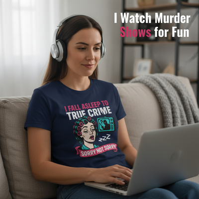 True Crime Sleep Club T-Shirt__use