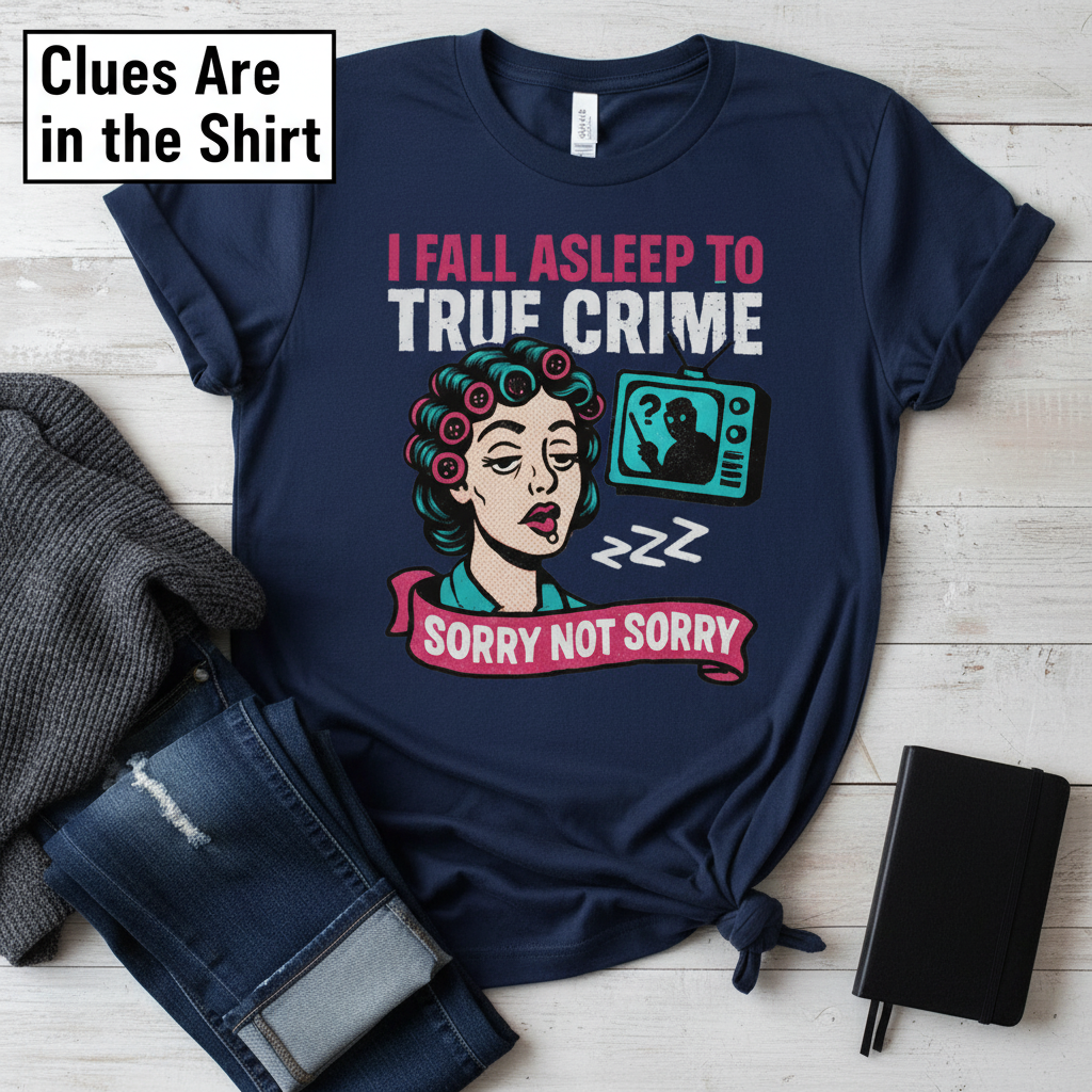 True Crime Sleep Club T-Shirt__pair
