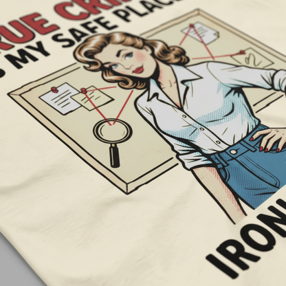 True Crime Safe Place T-Shirt__detail