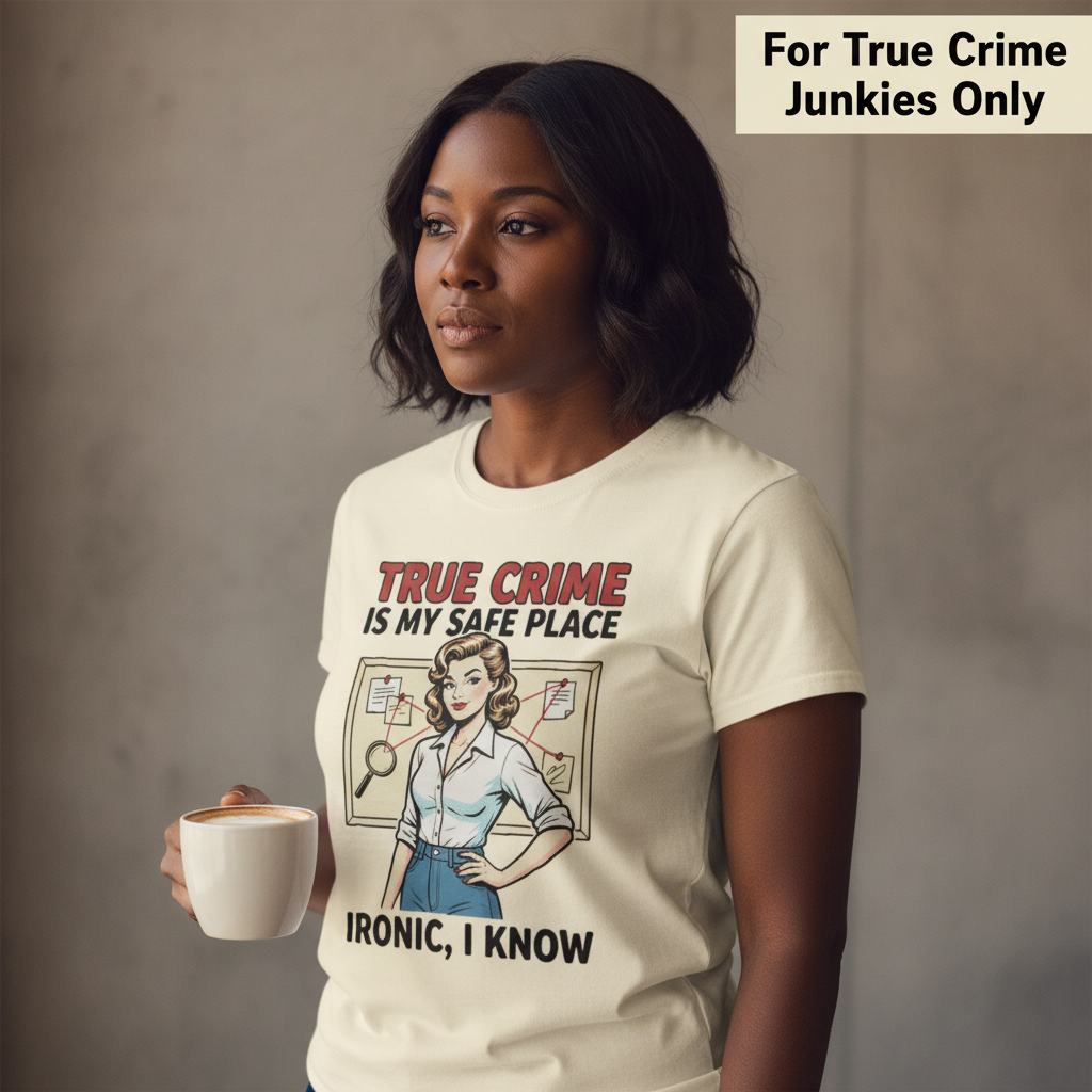 True Crime Safe Place T-Shirt__lifestyle