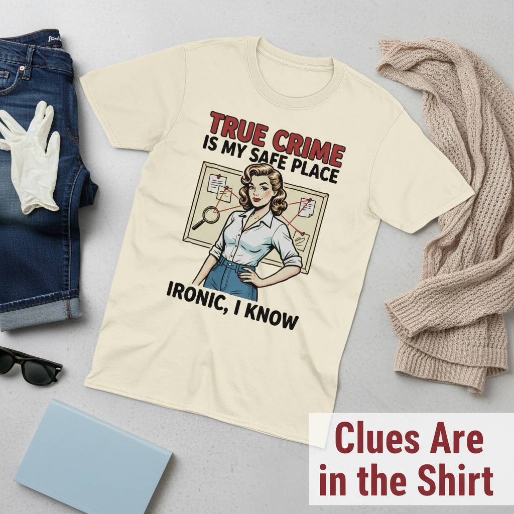 True Crime Safe Place T-Shirt__pair