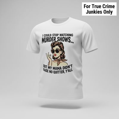 Murder Show Addict T-Shirt_3d_float