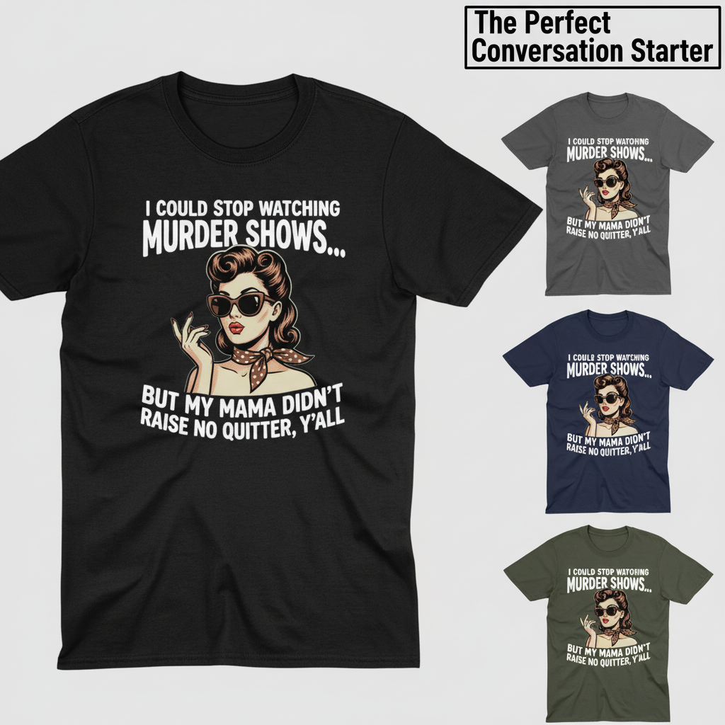 Murder Show Addict T-Shirt_color_grid