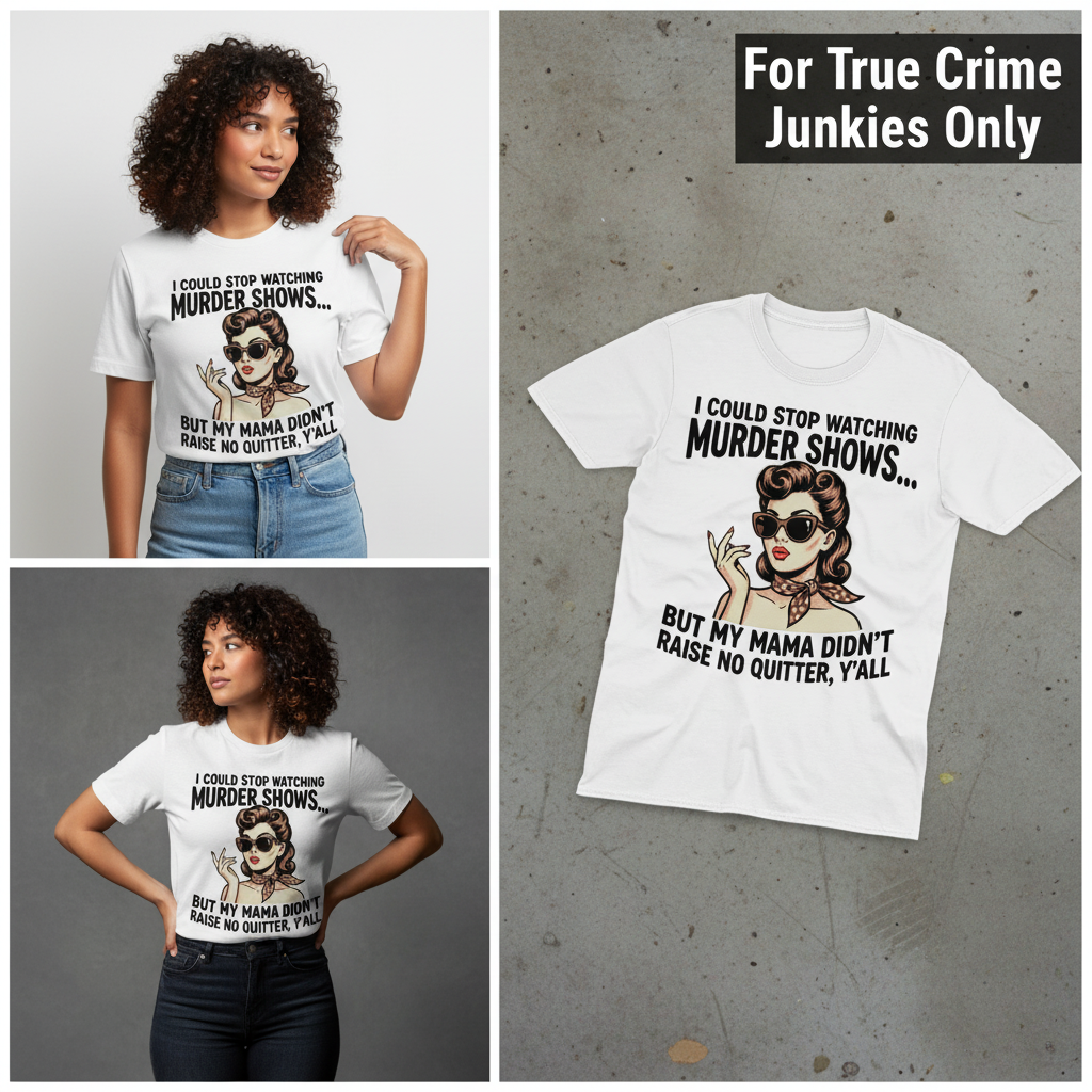 Murder Show Addict T-Shirt_3_panel