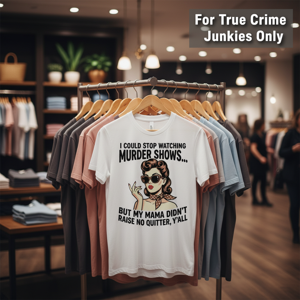 Murder Show Addict T-Shirt_boutique_rack