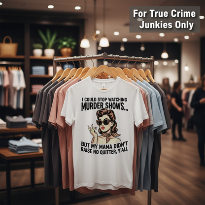 Murder Show Addict T-Shirt_boutique_rack