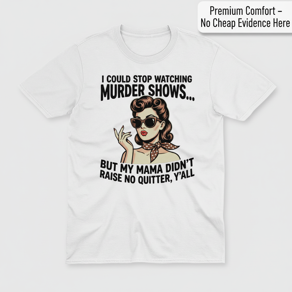 Murder Show Addict T-Shirt_clean