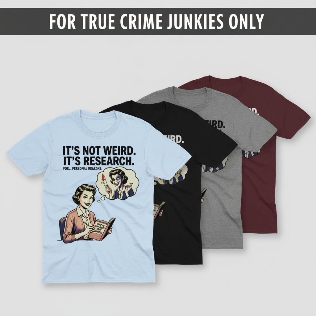 It's Not Weird, It's Research T-Shirt_quad_showcase