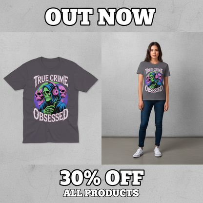 True Crime Obsessed T-Shirt_pet_companion