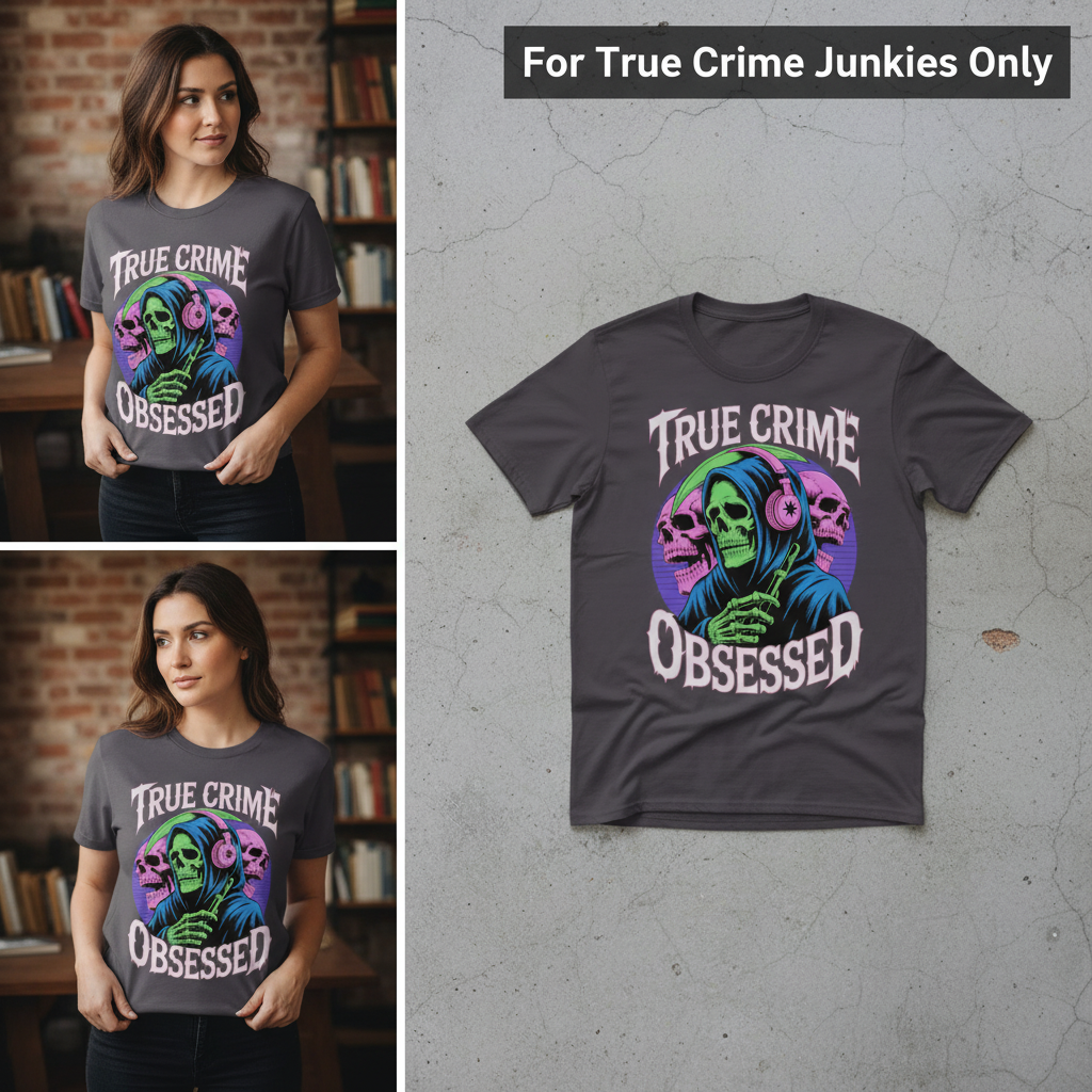 True Crime Obsessed T-Shirt_3_panel
