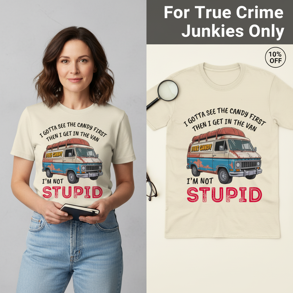 Not Stupid Candy Van T-Shirt_model_flat