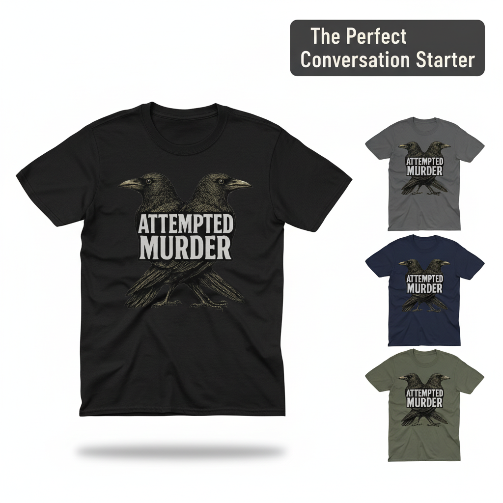 Attempted Murder T-Shirt_color_grid