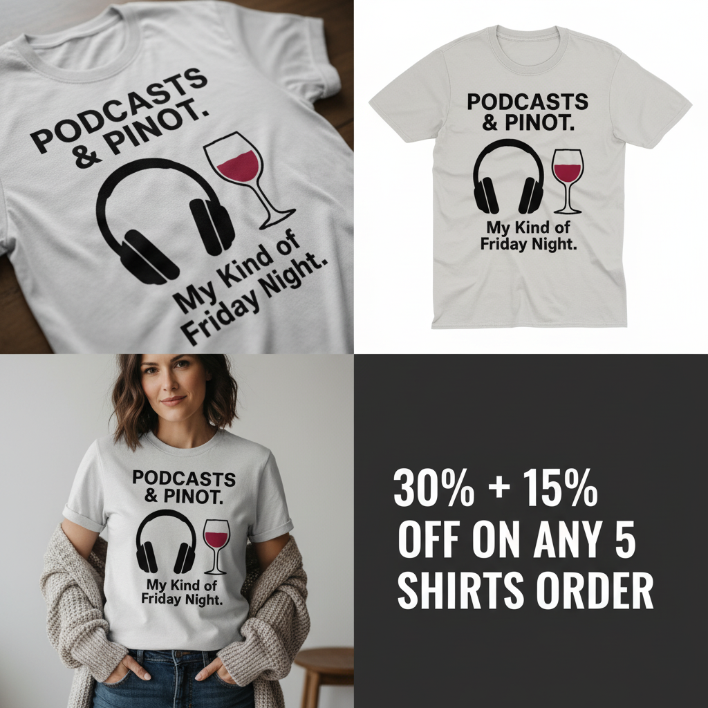 No Laws with Wine T-Shirt_4_panel