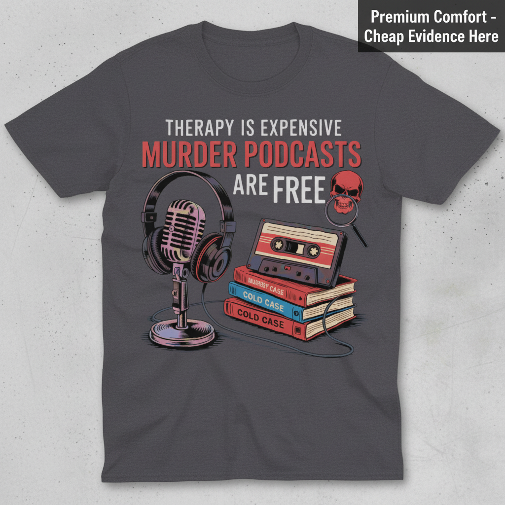 Murder Podcasts Are Free T-Shirt_clean