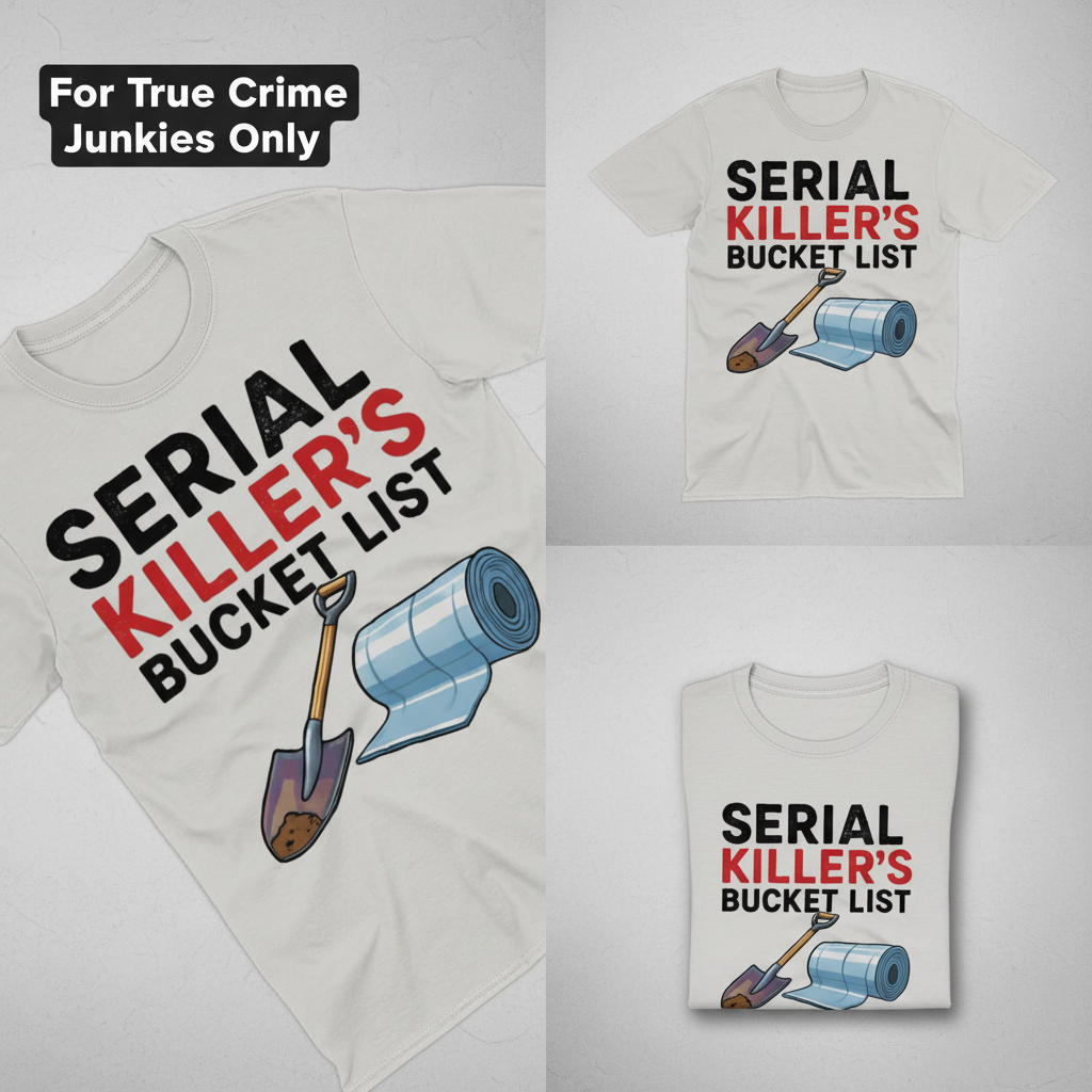 Serial Killer's Starter Pack T-Shirt_triple_showcase