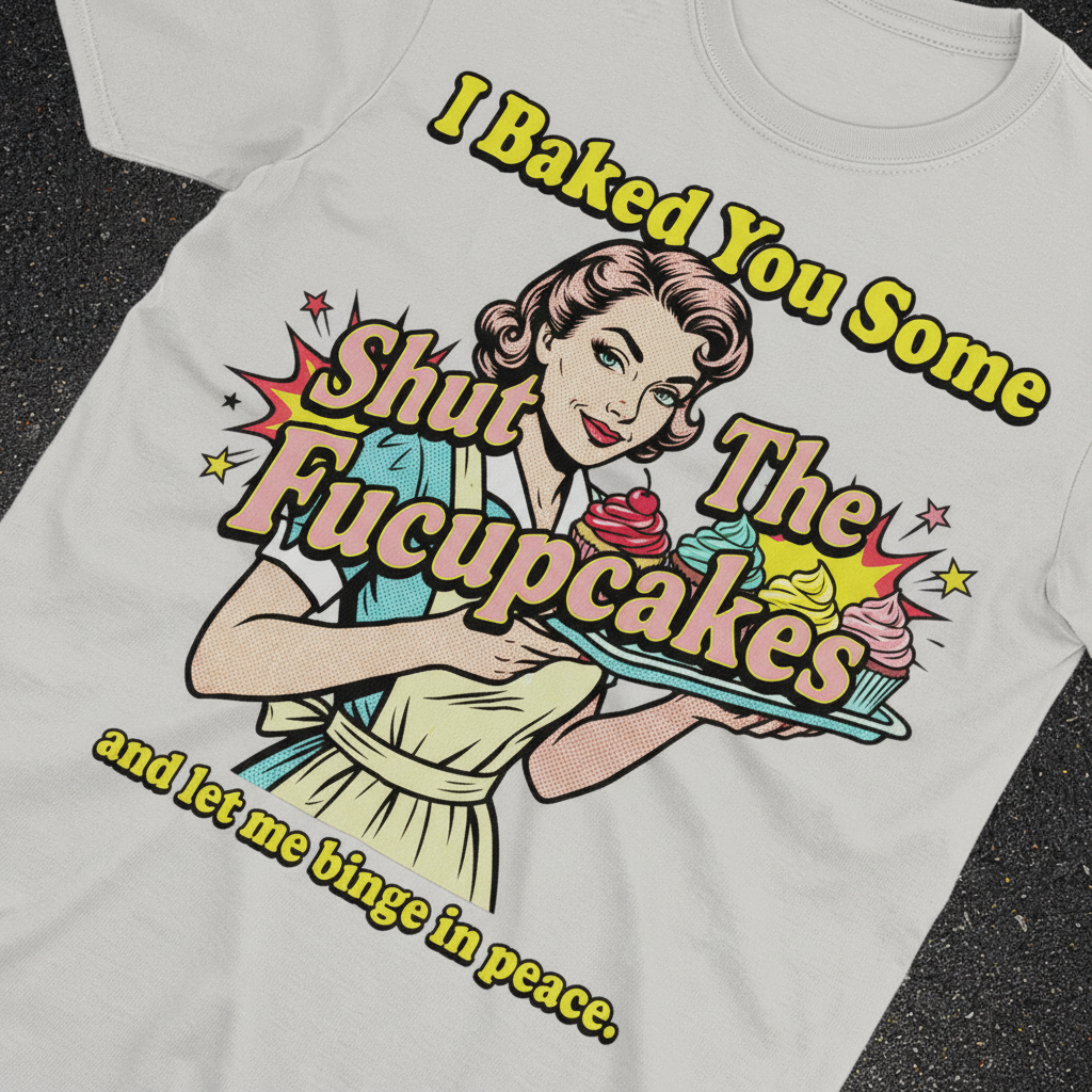 Shut The Fucupcakes T-Shirt_extreme_za