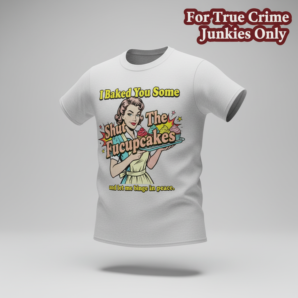 Shut The Fucupcakes T-Shirt_3d_float