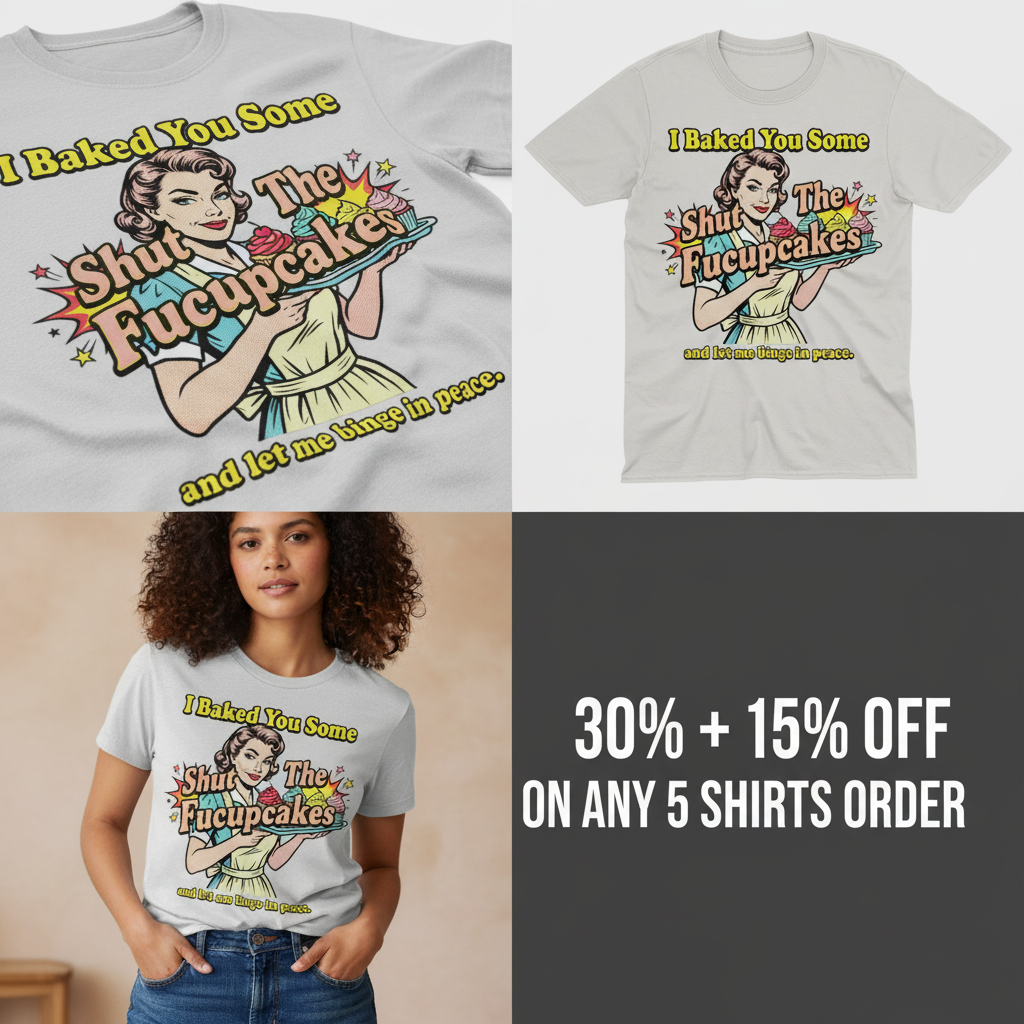 Shut The Fucupcakes T-Shirt_4_panel