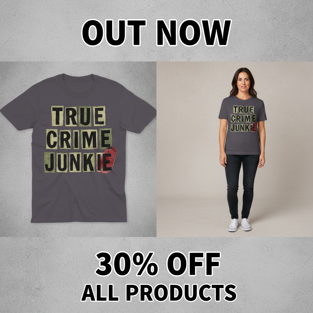 True Crime Junkie T-Shirt_pet_companion