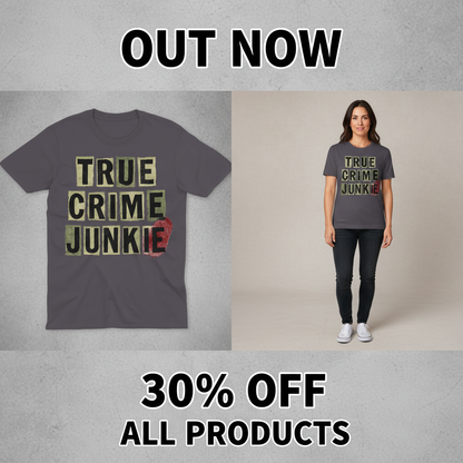 True Crime Junkie T-Shirt_pet_companion