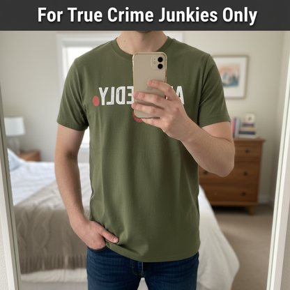 Allegedly Fingerprint T-Shirt_mirror_selfie