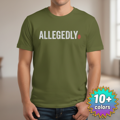 Allegedly Fingerprint T-Shirt_badge