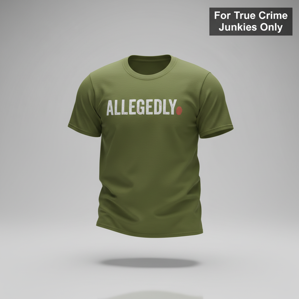 Allegedly Fingerprint T-Shirt_3d_float