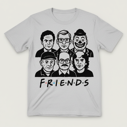 True Crime Friends T-Shirt_clean