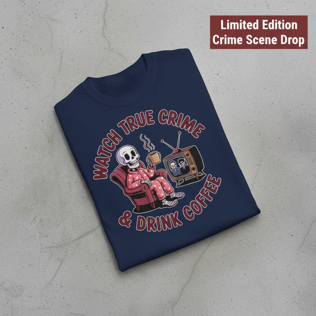 True Crime & Coffee T-Shirt_fold_tilt