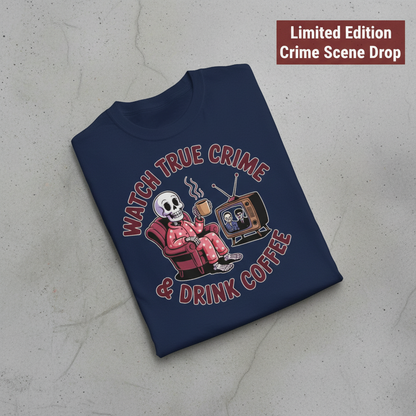 True Crime & Coffee T-Shirt_fold_tilt