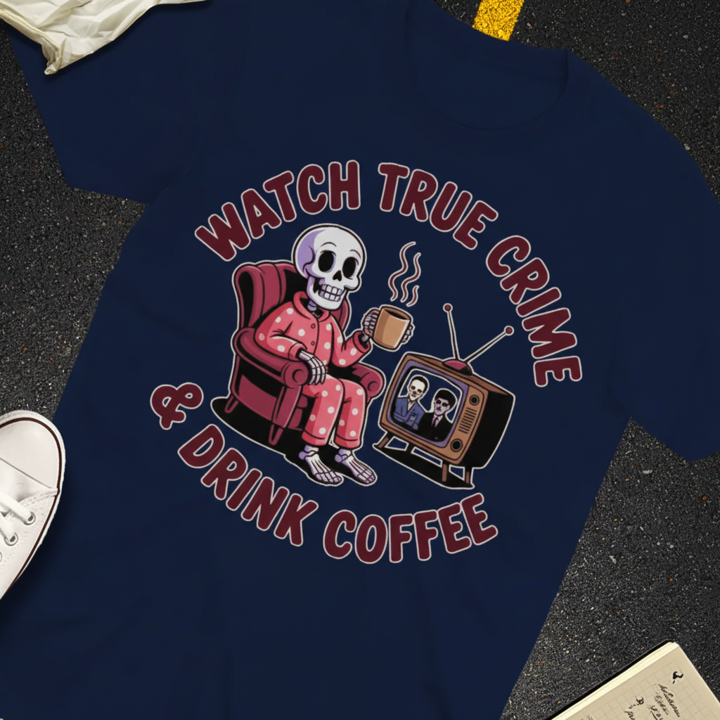 True Crime & Coffee T-Shirt_extreme_za