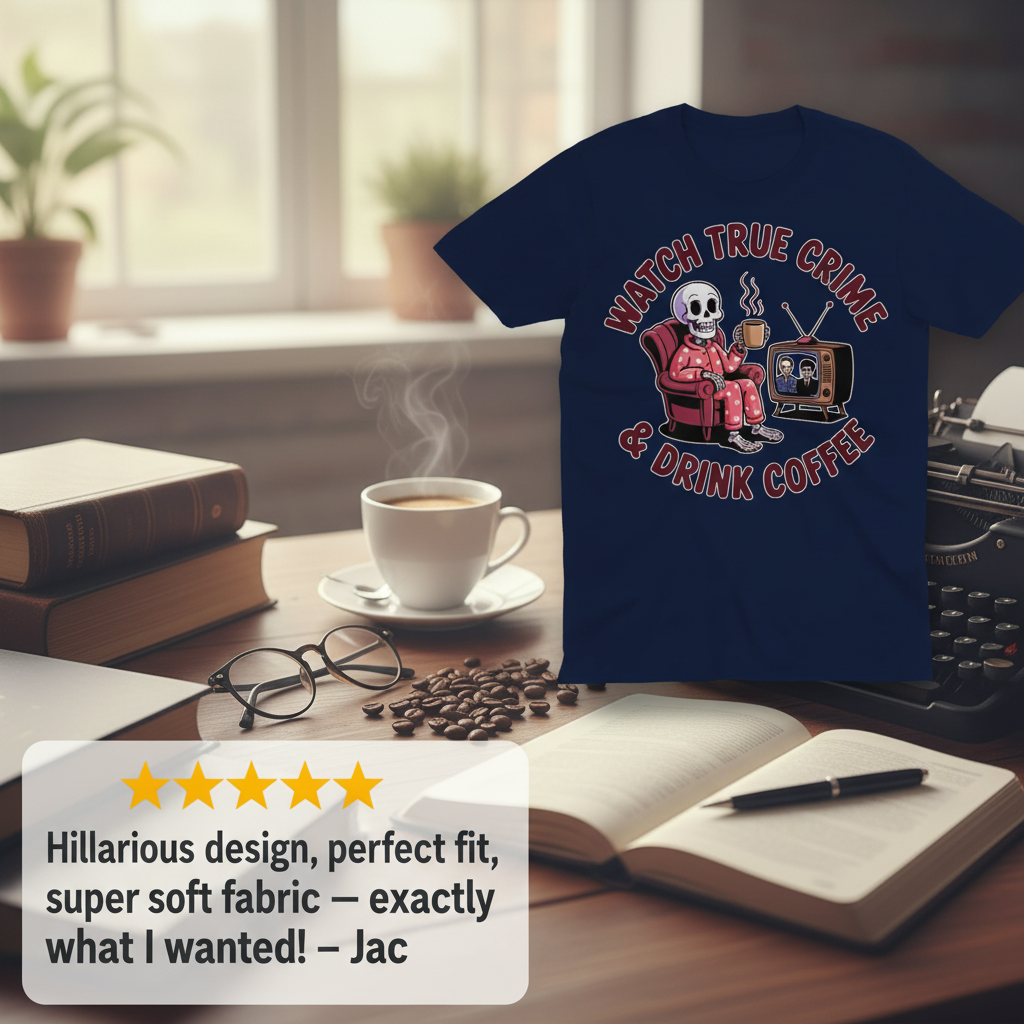 True Crime & Coffee T-Shirt_extreme_za