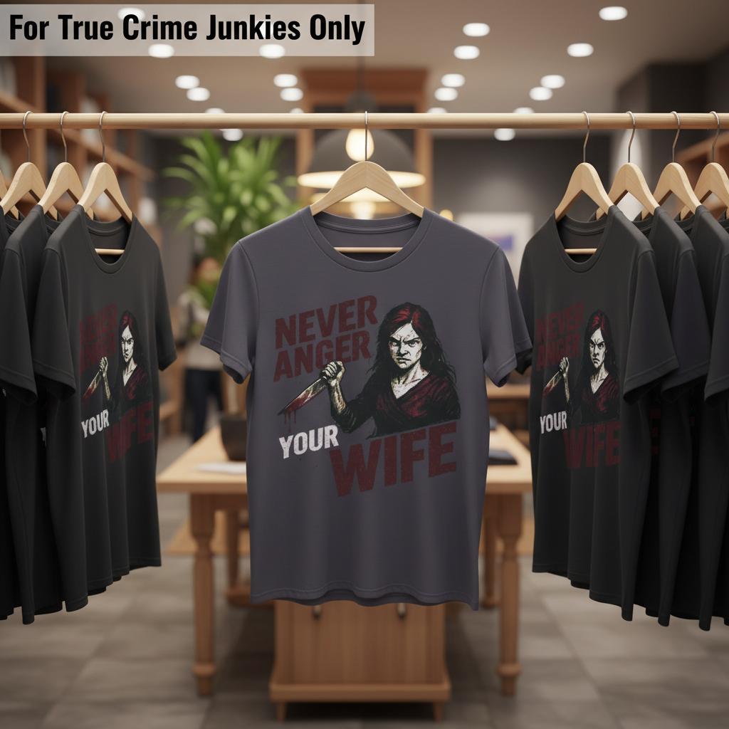 Never Anger Your Wife T-Shirt_boutique_rack