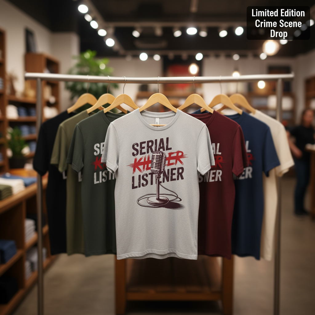 Serial Listener T-Shirt_boutique_rack