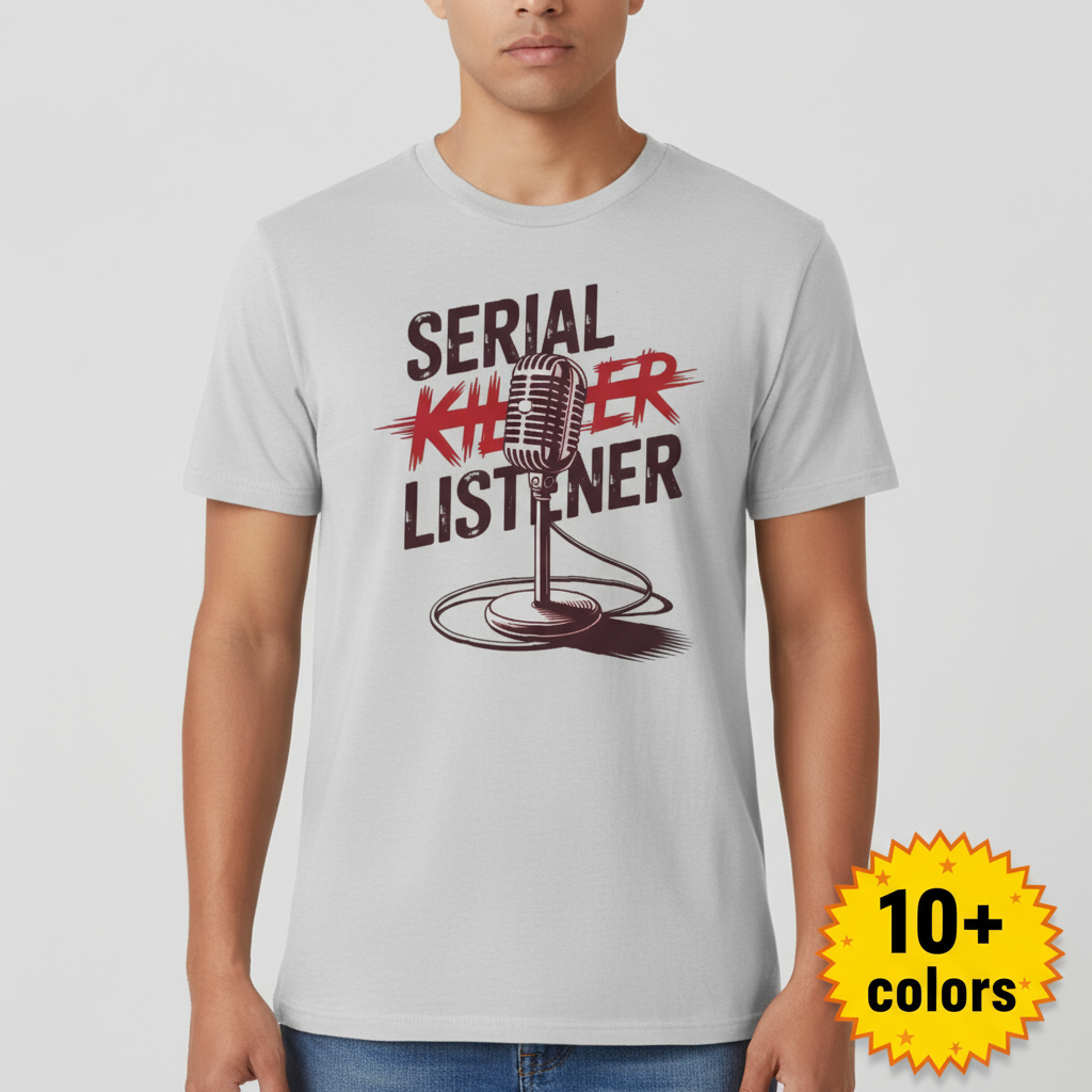 Serial Listener T-Shirt_badge
