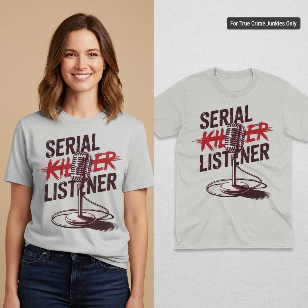 Serial Listener T-Shirt_model_flat