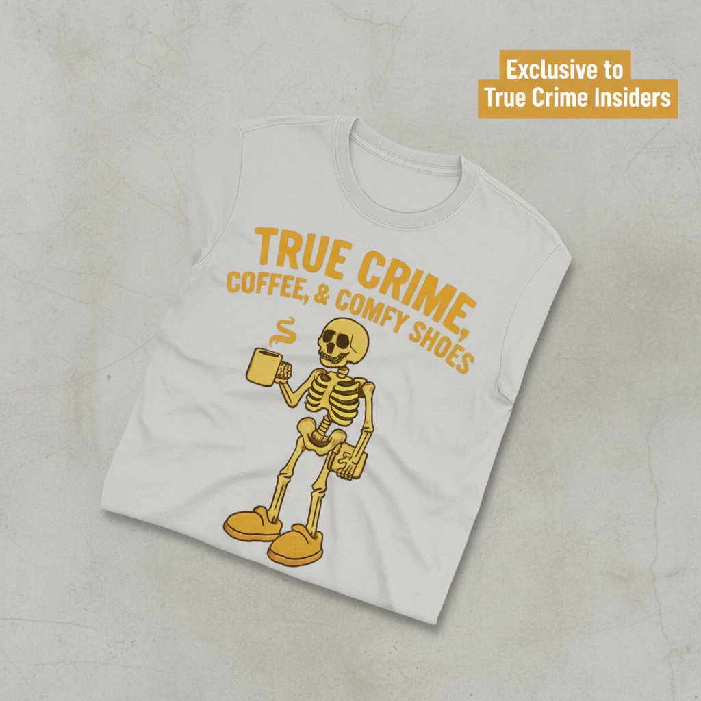 True Crime & Coffee Skeleton T-Shirt_fold_tilt