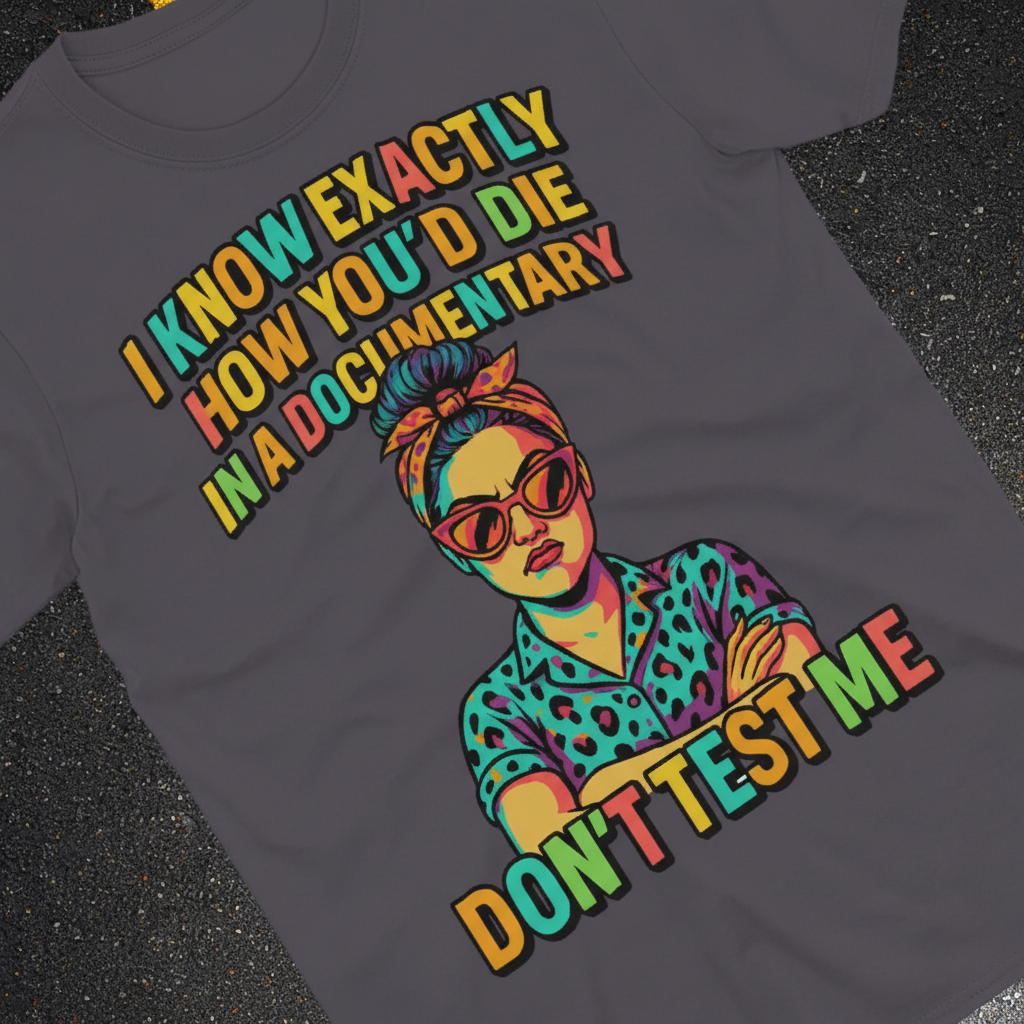 Don't Test Me Documentary T-Shirt_extreme_za